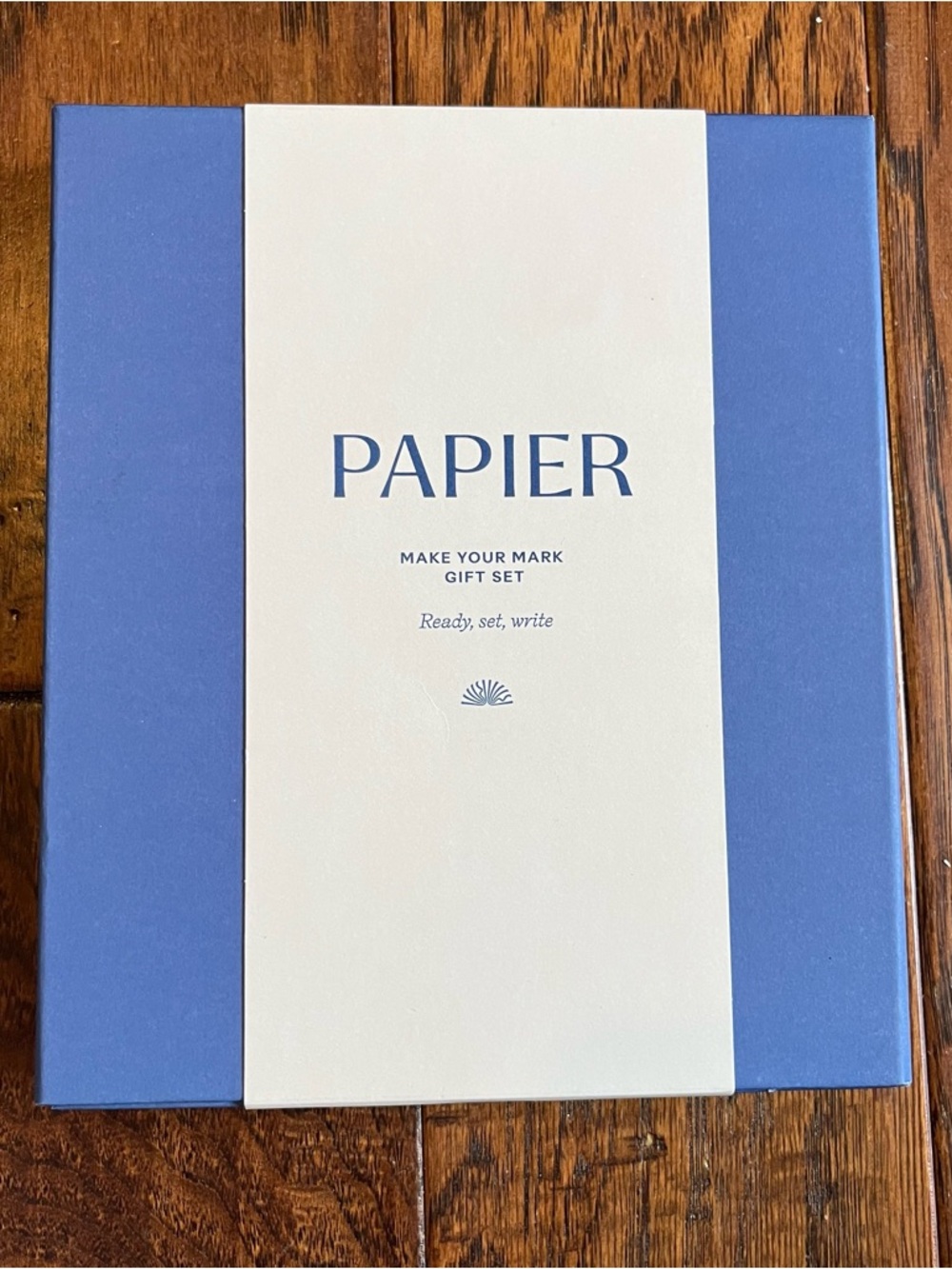 Papier Make Your Mark Gift Set - Blue & White